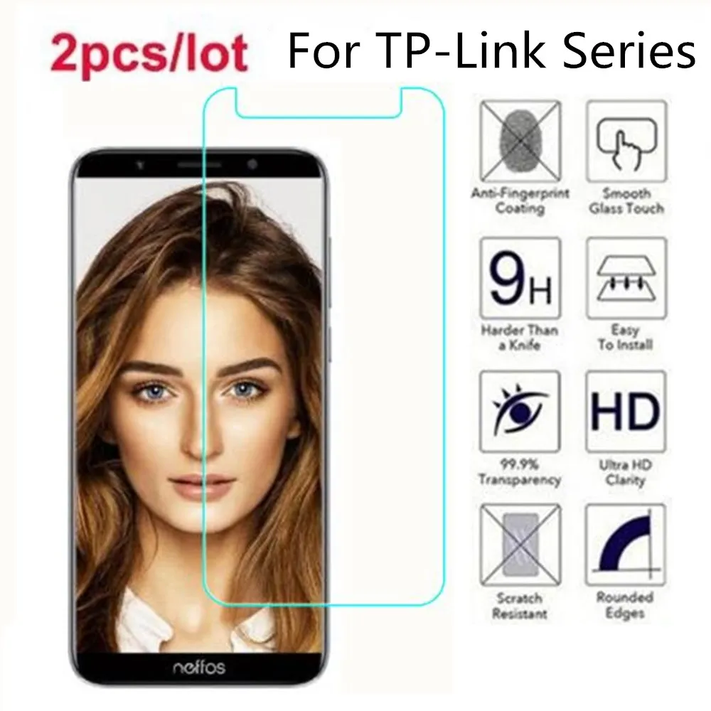 Закаленное стекло для TP-Link Neffos X9 2.5D Премиум Защитная пленка экрана Y5s C5A C9A C9 C7A N1 C7s