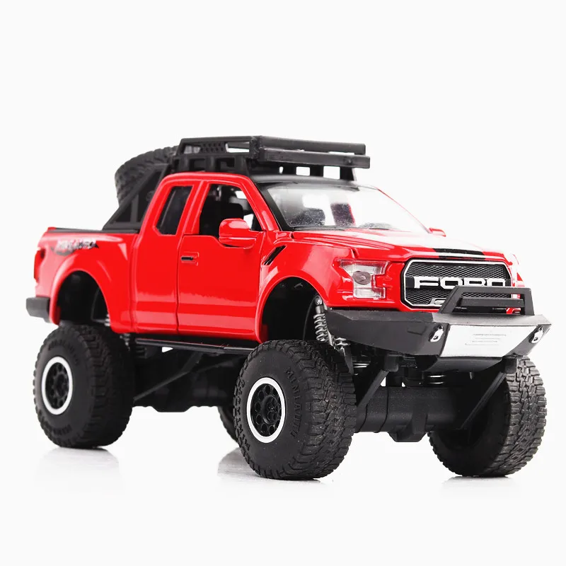 

[In Bulk] Fu F150 Special Raptor Model Metal Car Model Big Wheel Car Outbound Hot Selling AliExpress Toy