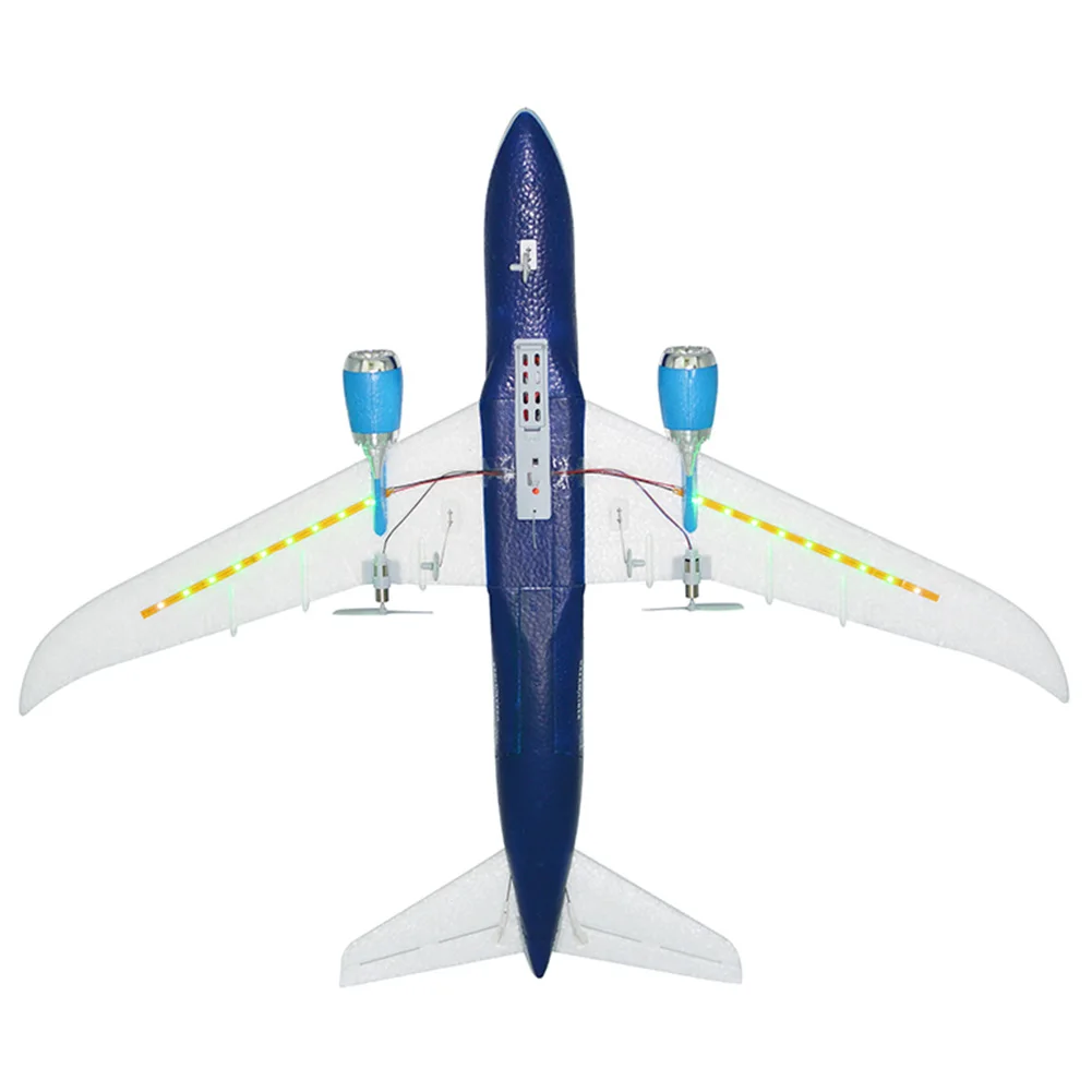 QF008-Boeing 787 Beginner фиксированное крыло DIY RTF весы RC самолет 3CH легкий контроль размах крыльев игрушки 2,4 GHz мини подарок
