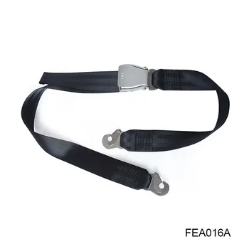 

Airplane Or Car Universal Static 2 Point Aluminium Alloy Seat Belt Safety FEA016A