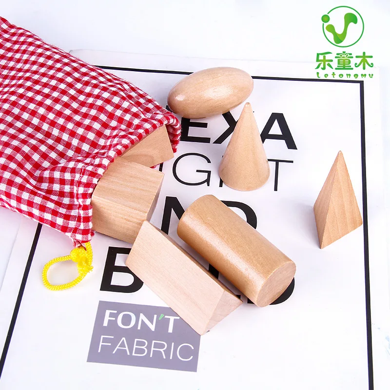 

Professional Edition Montessori Teaching Aids Geometry shen mi dai Children'S Educational Scientific And Educational Toy Geometr