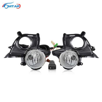 

MTAP Front Bumper Fog Light Set For Highlander / Kluger 2014-2016 With Bracket Bulb Wiring Harness Switch For TOYOTA