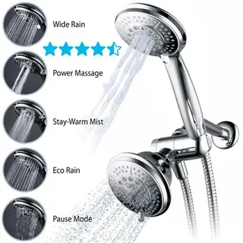 

Concealed bracket arm tee shunt with socket handheld shower set Abundant powerful flows beat large water tools Bathing Tools