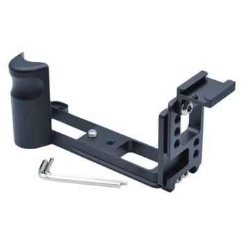 

Vertical Quick Release L Plate/Bracket Holder Grip Holder with Hot Shoe for Fuji FUJIFILM X-A7 Compatible