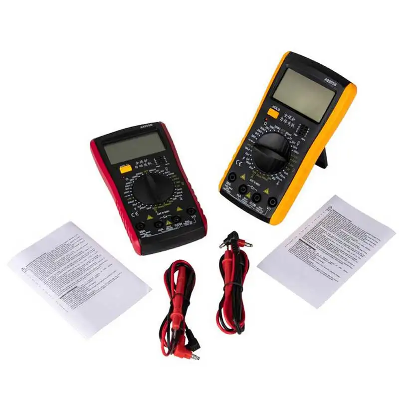 

DM9205A1999 Counts Multimeter AC DC Digital Multimeter LCD DisplayProfessional Tester Meter capacitance Voltmeter Digital Meter