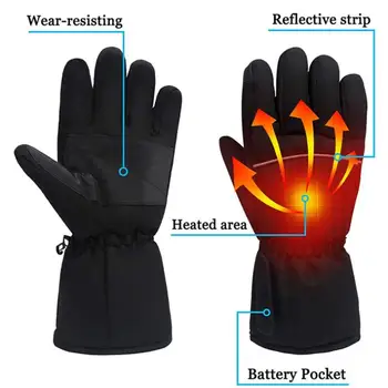 

Electric Heating Gloves Outdoor Infrared Heating Gloves Winter Flexible Electric Heating Gloves Fishing Hiking