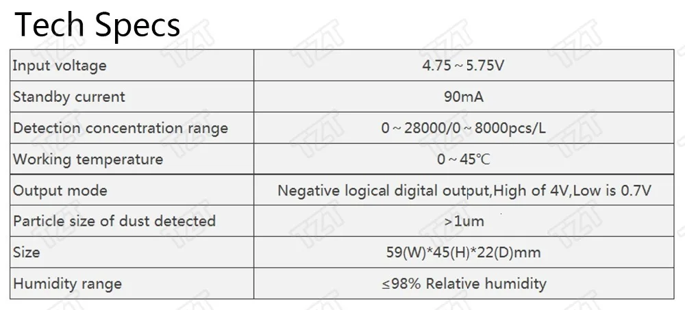 GREATZT DSM501A модуль-датчик пыли PM2.5 Dector аллергические частицы дыма модуль датчика для Arduino для кондиционера