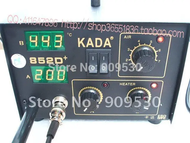 Экспресс горячие продажи KADA 852D+ сварочная станция паяльная станция 110 В или 220 В