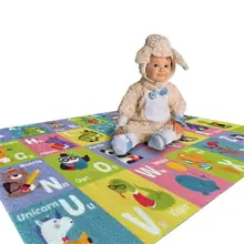 Alfombra de juego para bebés y niños pequeños, tapete plegable para gatear, impermeable, con dibujo