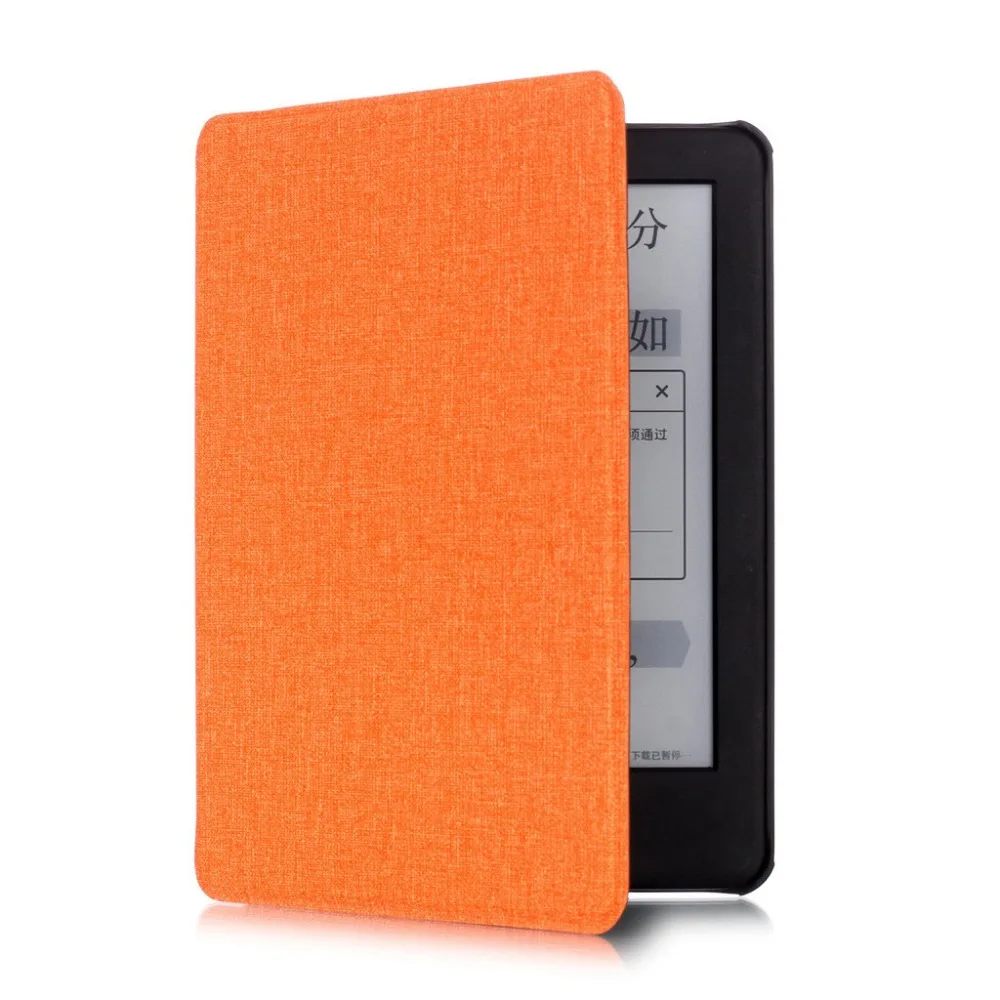 Case For Kindle Paperwhite Thinnest&Lightest Water-Safe Fabric Cover Magnetic attachment ensures cover is securely closed