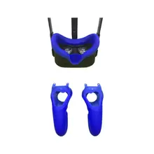 Защитный VR силиконовый чехол накладка для лица Накладка для Oculus Quest/Rift S