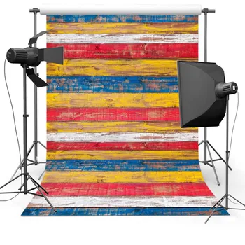 

Wood floor vinyl photography backdrop photo studio prop Computer Printed custom background Floor-655