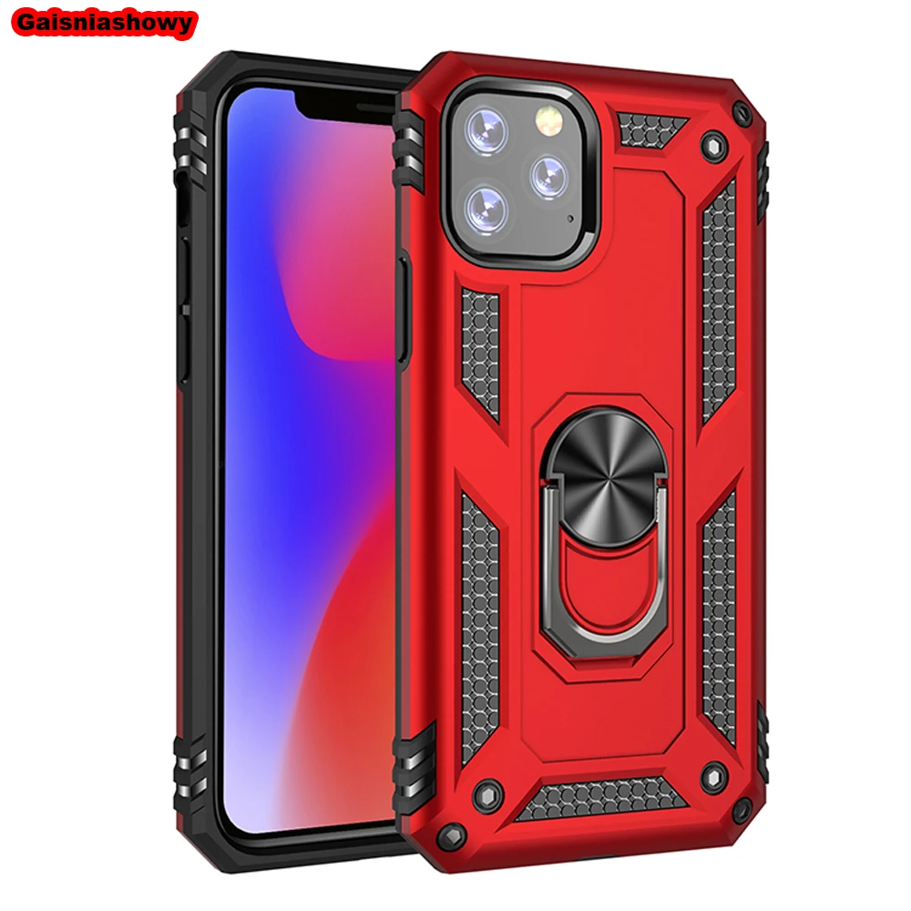 Противоударный чехол для iPhone 11 Pro 6 6s 7 8 Plus подставка военная промышленность