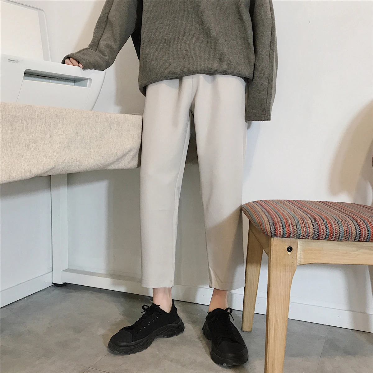 ankle cut pants for men