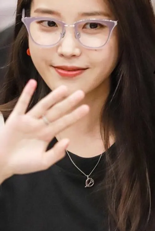 IU same Del luna отель драма Круглый ли Джи Ын Мун ожерелье модная Ювелирная цепочка подарок на день Святого Валентина