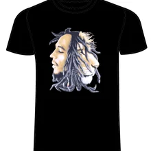 BOB MARLEY Лев регги панк Рок Альтернатива Мужские размеры Футболка