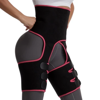 

Plus Size Waist Trainer Belt Women High Waist Body Shaper Leg Sweat Shapers Thigh Trimmers Adjustable Sauna Belt Hip Shapewear