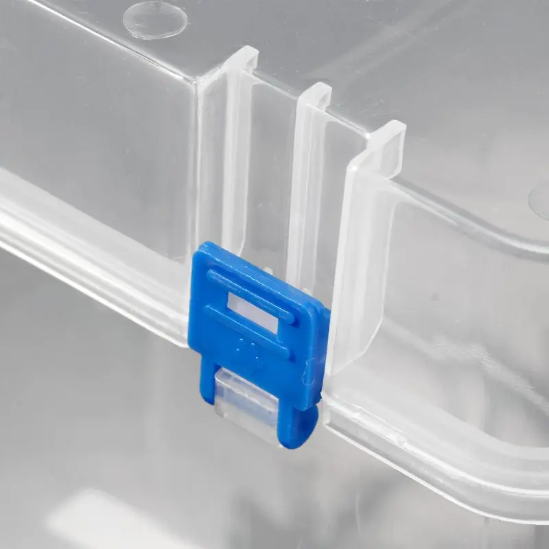 

Transparent Marker Pens Storage Box Container Art Craft Tray Office Desk Organizor Home School Students Study Supply AXYF