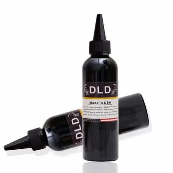 

DLD 230 ML/Bottle Airbrush Ink Black/Red/Blue/Tattoo Color for Body Paint Temporary Tattoo Ink Pigment Body Art Color _TA099-1