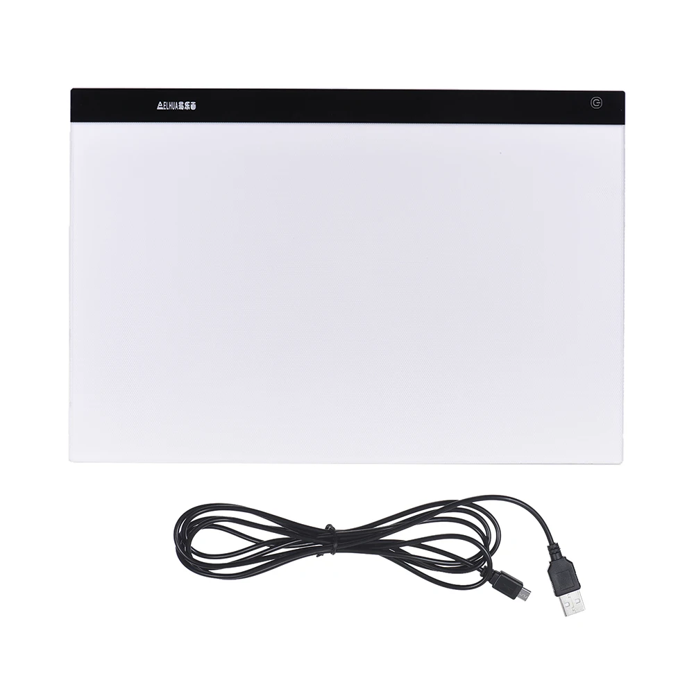 A2 большой ультра-тонкий светодиодный светильник Pad Box живопись Трассировка панель копировальная доска Плавная Регулируемая яркость питание от USB для мультфильм