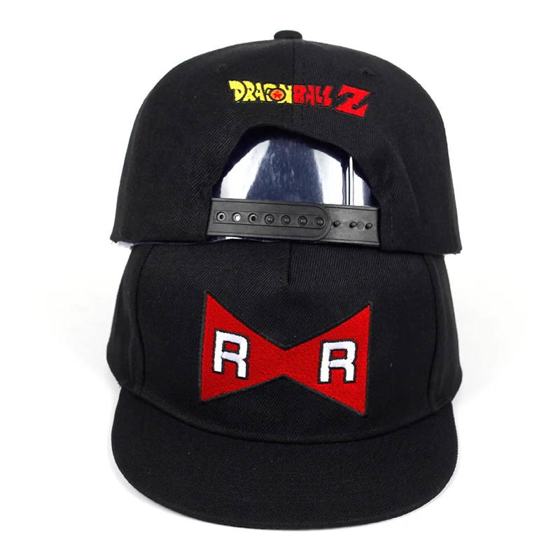 RR бейсболка Dragon Ball Dr. Gero хип хоп шляпа хлопок красная лента армейская деликатная кепки с надписью Нет структуры шляпа