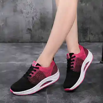 

Dance shoes female sneakers soft bottom 2019 new dance women shoes breathable sports fitness ghost dance shoes zapatos de mujer