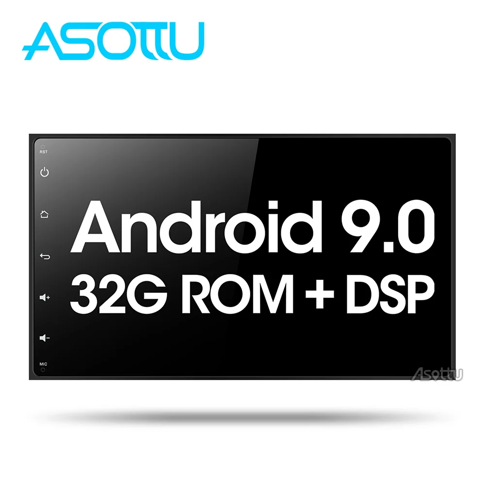 Asottu DSP android 9,0 px30 автомобильный DVD для Toyota Corolla Auris Fortuner Estima vios Innova gps навигация