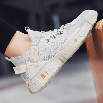 

Men Casual Shoes Breathable Outdoor Mesh Light Sneakers Male Fashion Casual Shoes 2020 New Casual Footwear Shoes Zapatos Hombre