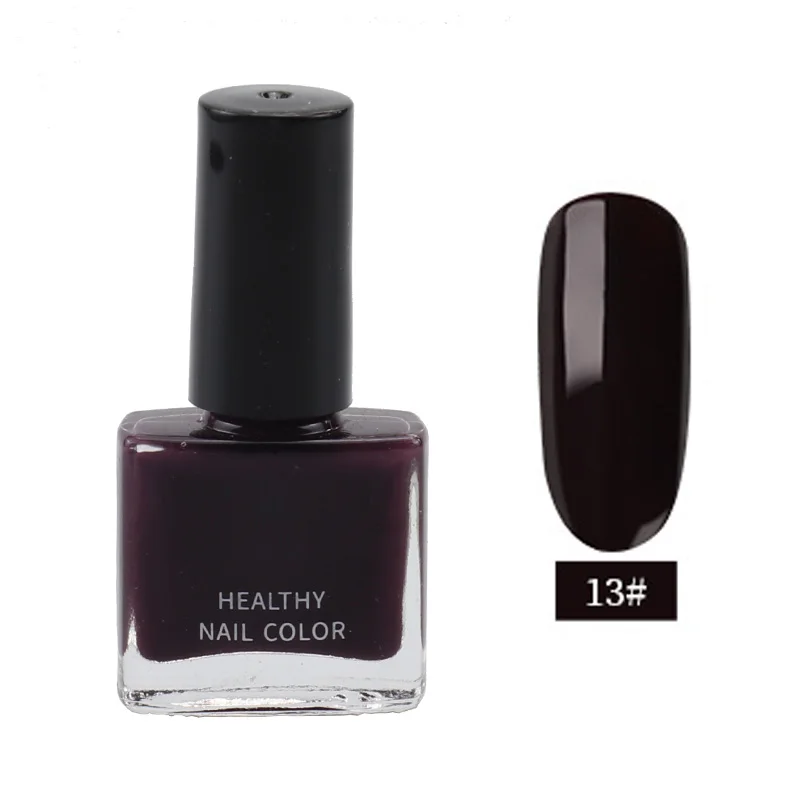 13 QUNQC Nail Polish 37 Colors Gray Red Green Series Nail Polish 6ml Quick Dry Eco-friendly Hybrid Varnishes Polish Nail Art - Цвет: 13
