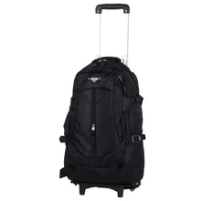 Trolly School Travel Bag Men Rolling Luggage Trolley Women Boarding Box with Wheels Students Multi-function Wheeled Backpack