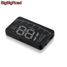 BigBigRoad Car Hud Display Overspeed Warning Windshield Projector Alarm System For Audi R8 RS3 RS RS4 RS5 RS6 RS7 h-tron Quattro BigBigRoad Car Hud Display Overspeed Warning Windshield Projector Alarm System For Audi R8 RS3 RS RS4 RS5 RS6 RS7 h-tron Quattro