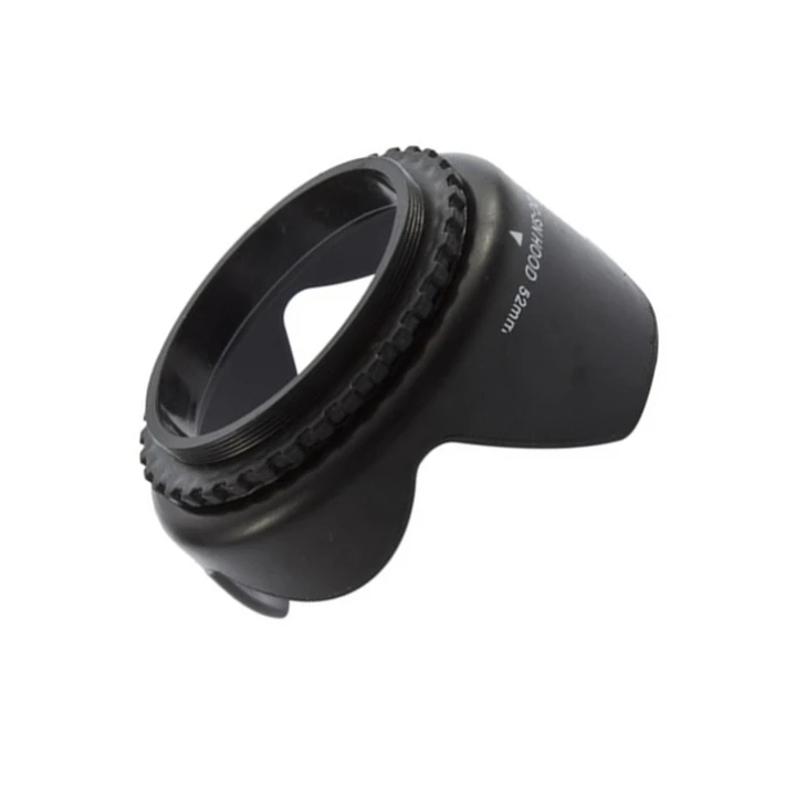 52mm Flower Petal Tulip Lens Hood Screw Mount For Canon digital Camera