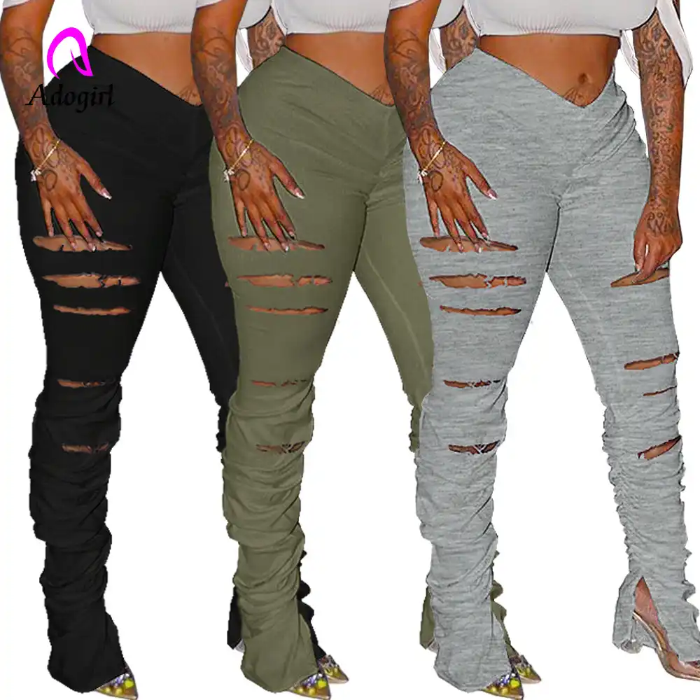 distressed sweatpants womens