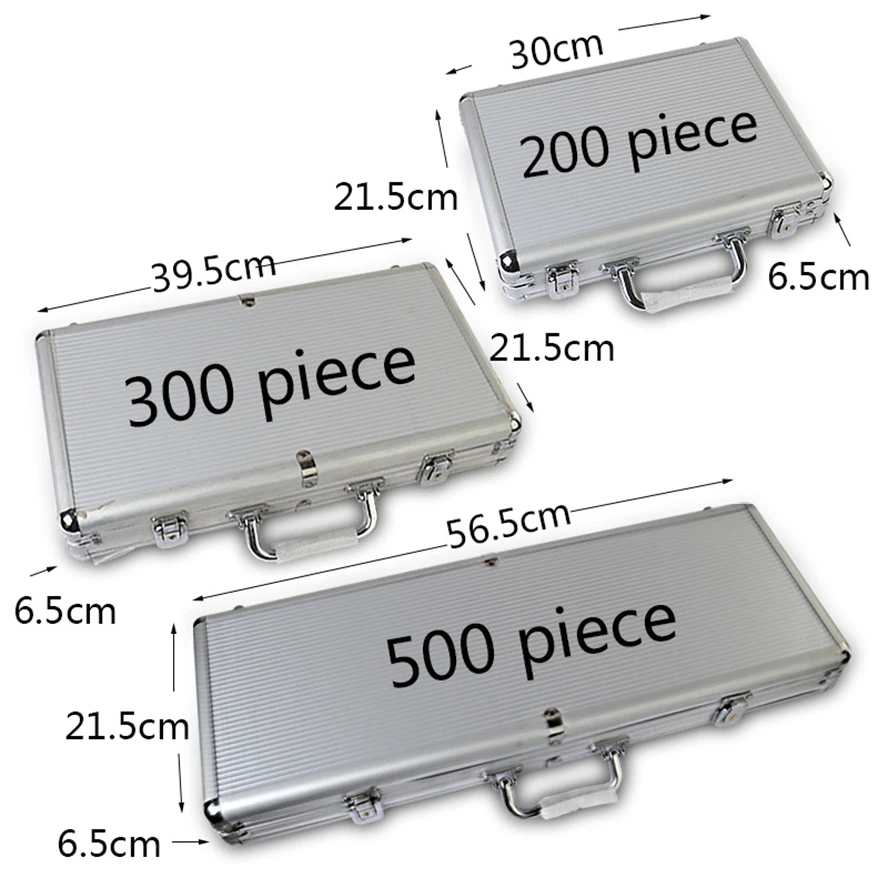 Aluminum-Casino-Texas-Poker-Chips-Case-Capacity-Suitcase-Black-Jack-Poker-Container-Box-Tool-Case-Outdoor