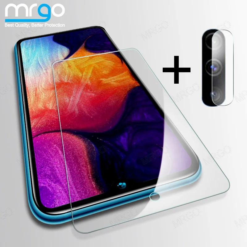 Закаленное стекло для Samsung A50 A40 A30 Защитная пленка экрана камеры A70 Galaxy A60 A10 A20