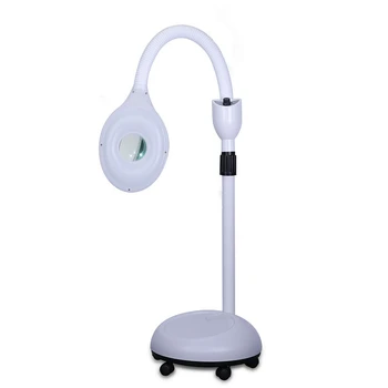 

Modern Adjustable 8X Magnify Cold Light Shadowless Floor Lamp Beauty LED Cold Light Embroidery lights for Nail Tatto Salon Lamp.