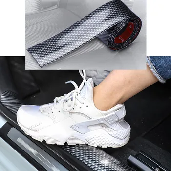 

For Tesla Model 3 Model Y Car Threshold Bar Welcome Scooter Anti-stepping Interior Protection Car Decoration