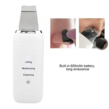 

Ultrasonic Face Skin Scrubber Face Cleaning Machine Blackhead Removal Exfoliating Pore Cleaner Facial Skin Care Tools