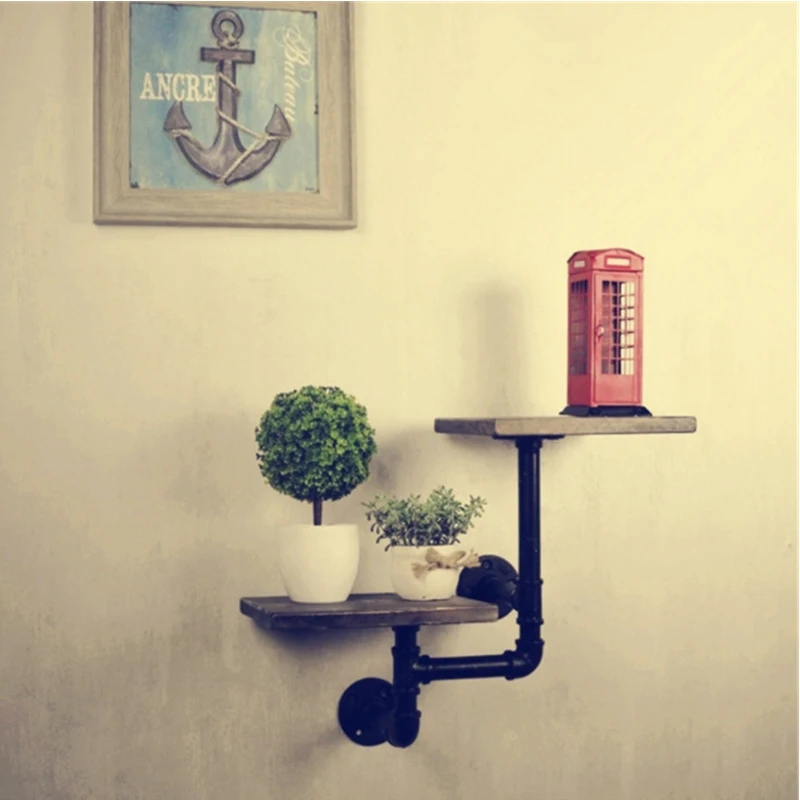 Iron Industrial Hanging Arrival Double Pipe 1