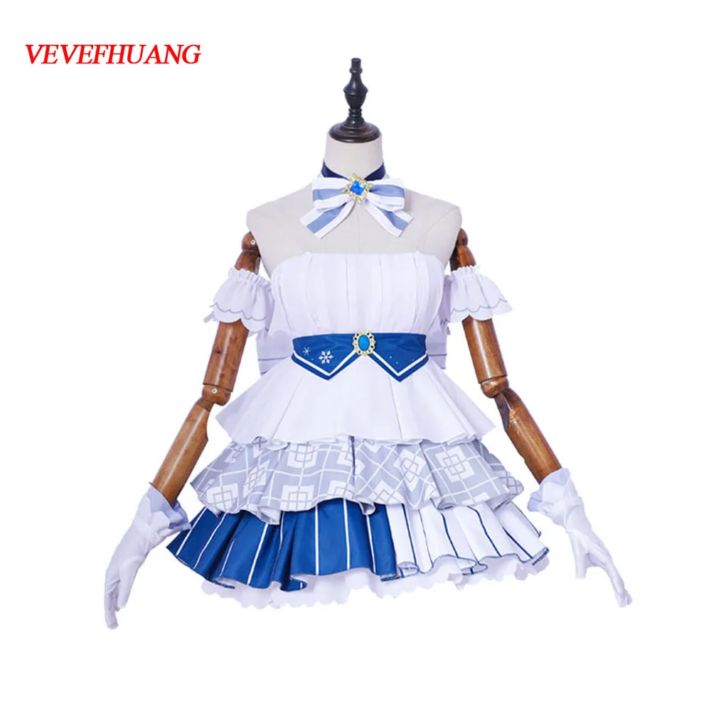 VEVEFHUANG Vocaloid Snow Miku кагамине Рин кагамине Лен 10-летняя версия униформа косплей Хэллоуин для вечерние костюмы