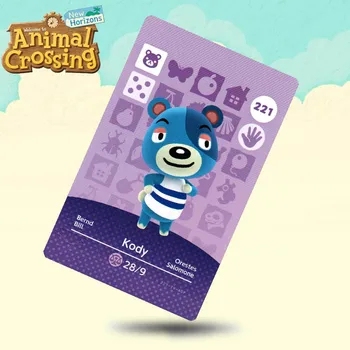 

221 Kody Animal Crossing Card Amiibo Cards Work for Switch NS 3DS Games