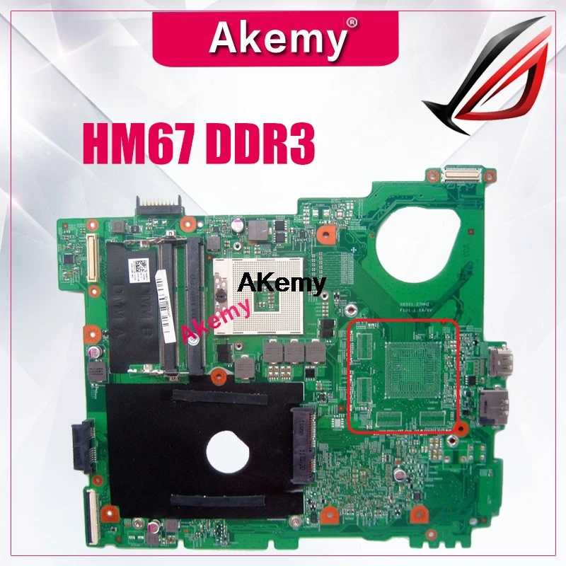 

N5110 For DELL inspiron 15R N5510 CN-0G8RW1 0G8RW1 G8RW1 HM67 DDR3 motherboard 100% original Test work