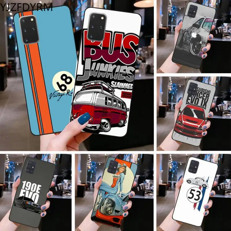 

YJZFDYRM Hot Drift Cars Auto JDM Phone Case for Samsung S20 plus Ultra S6 S7 edge S8 S9 plus S10 5G lite 2020
