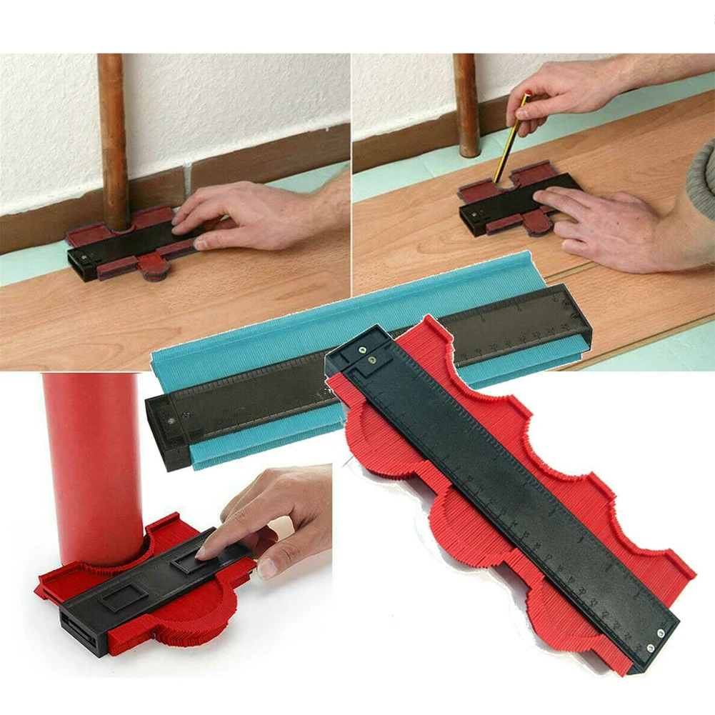 

Magnetic Carpeting Duplicator Durable Flooring Laminate Shape Contour DIY Easy Apply Profile Gauge Measuring Tools Woodworking