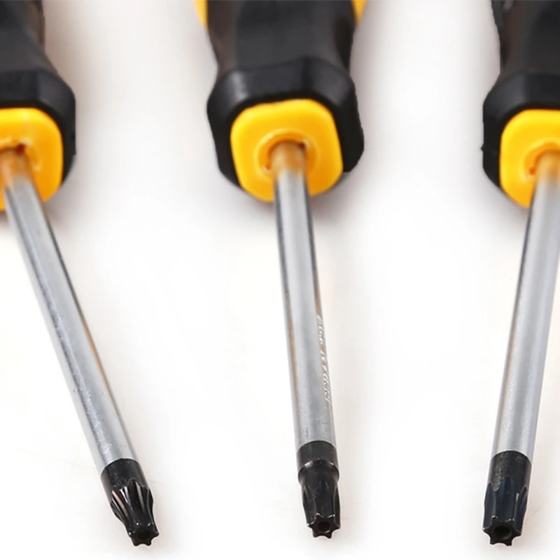 Torx Screwdriver Set With Hole Magnetic Screw Driver Set Kit Repair Hand Tool Set