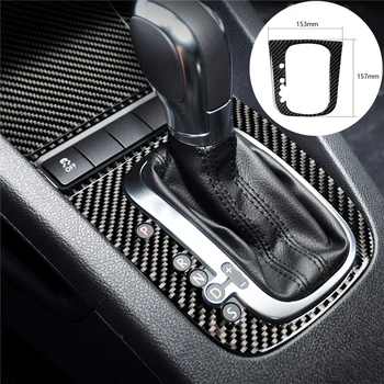 

Ca-styling For Volkswagen VW Golf 6 MK6 GTI 2008-2012 Carbon Fiber Gear Shift Box Panel Trim Cover Sticker Auto Accessories