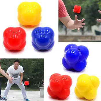 

1pcs Fitness Training Ball Reaction Ball Fitness Sport Speed Silicone Exercise Coordination Agility Sports Ball Reflex Z1A8