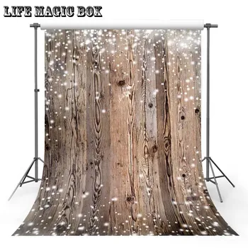 

LIFE MAGIC BOX Snowflake Board Winter Background Pastel Goth Wallpaper Royal Baby Shower Backdrop Floor-620