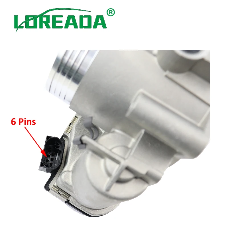 LOREADA 0280750131 028075013 0 280 750 13 Throttle Body For Bosch VOLVO C70 S60 S80 V70 XC70 XC90 30711554 8677658 8677867