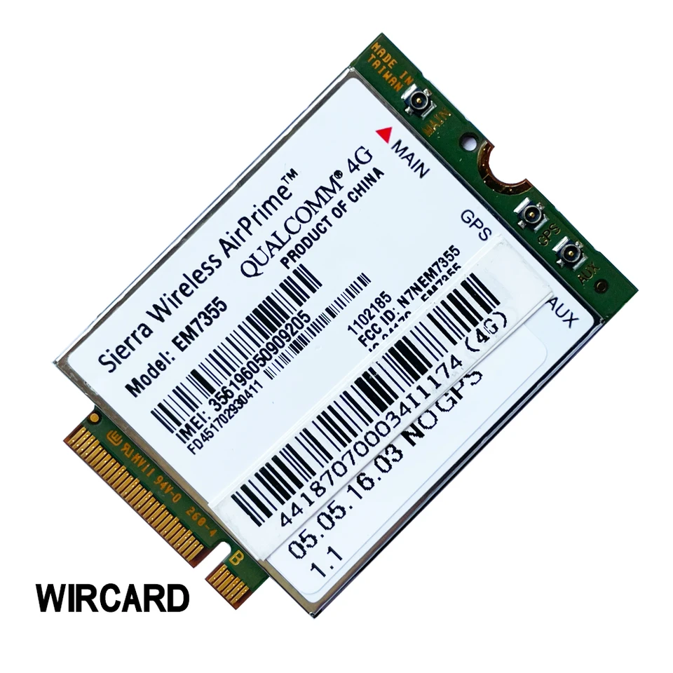 Sutinna Scheda Modulo, EM7345 04X6014 4G LTE Modulo Scheda WWAN Per Thinkpad X250 X1C W550 T450 X240 T440, Supporto LTE/HSPA - Foto 4
